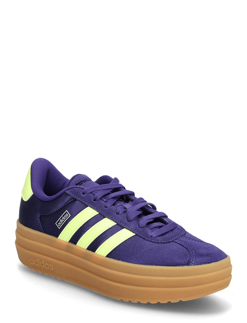 adidas Sportswear - VL COURT BOLD J - låga sneakers - cpurpl/hireye/silvmt - 0