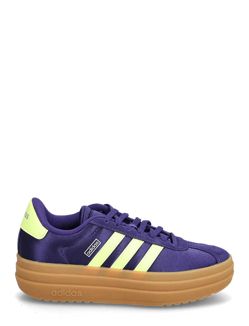 adidas Sportswear - VL COURT BOLD J - låga sneakers - cpurpl/hireye/silvmt - 1