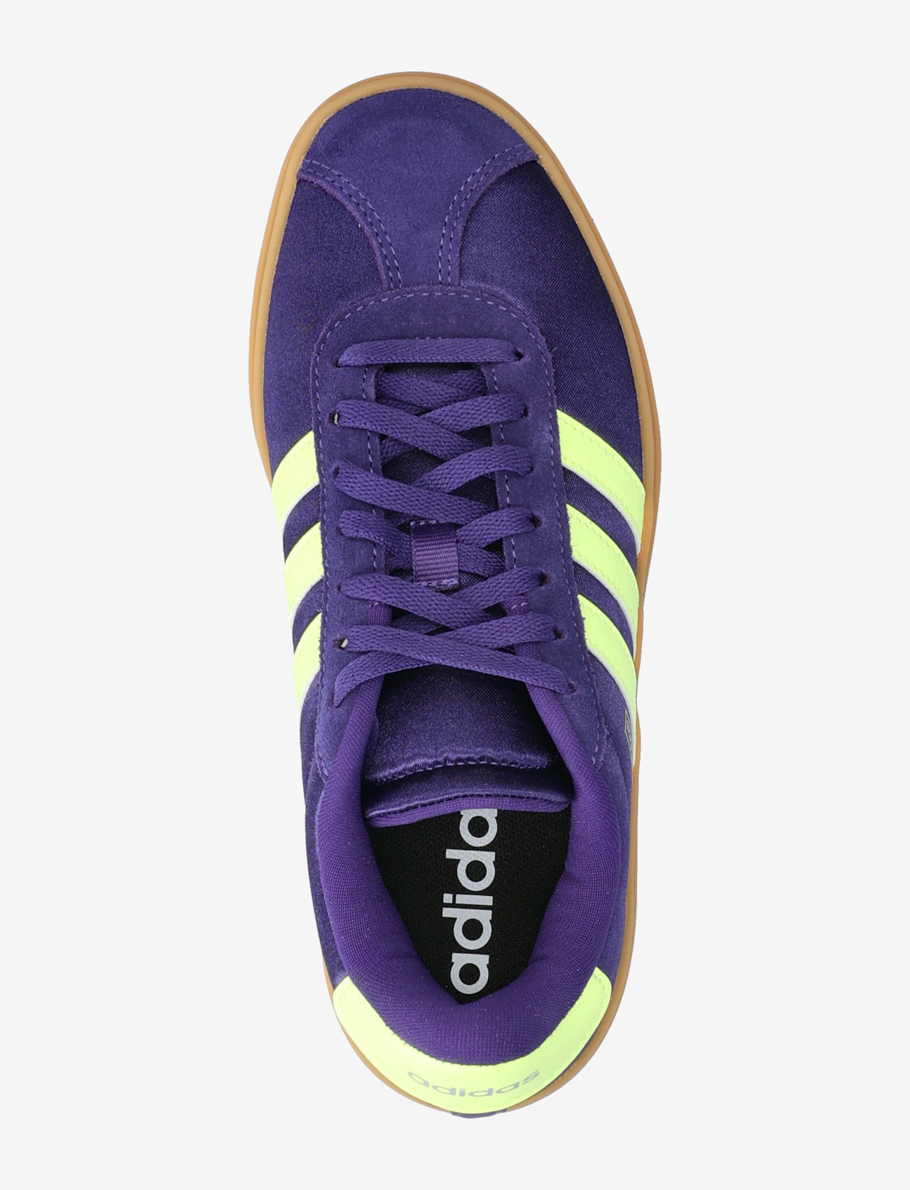 adidas Sportswear - VL COURT BOLD J - låga sneakers - cpurpl/hireye/silvmt - 3