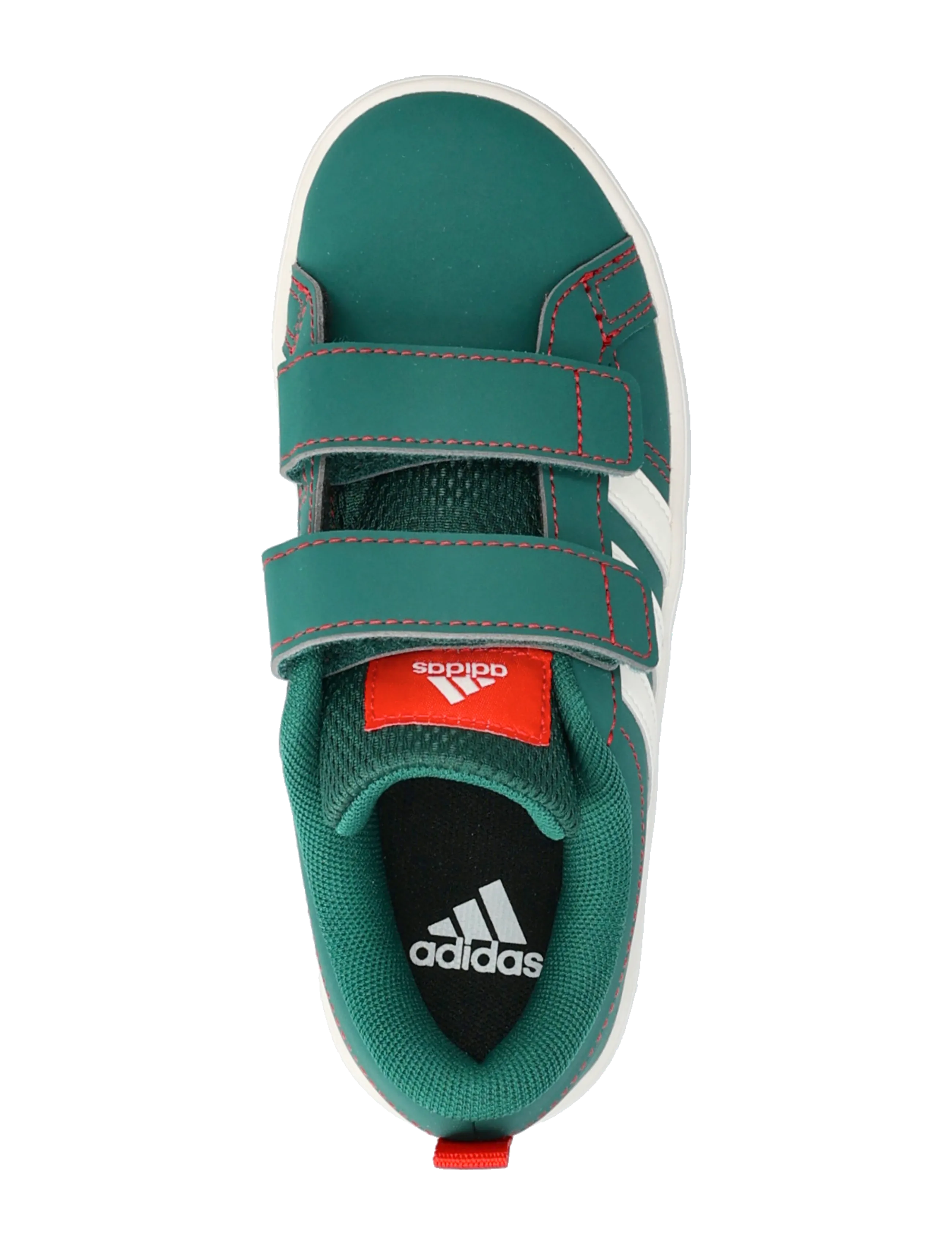 adidas Sportswear - VS PACE 2.0 CF C - låga sneakers - cgreen/cwhite/colred - 3