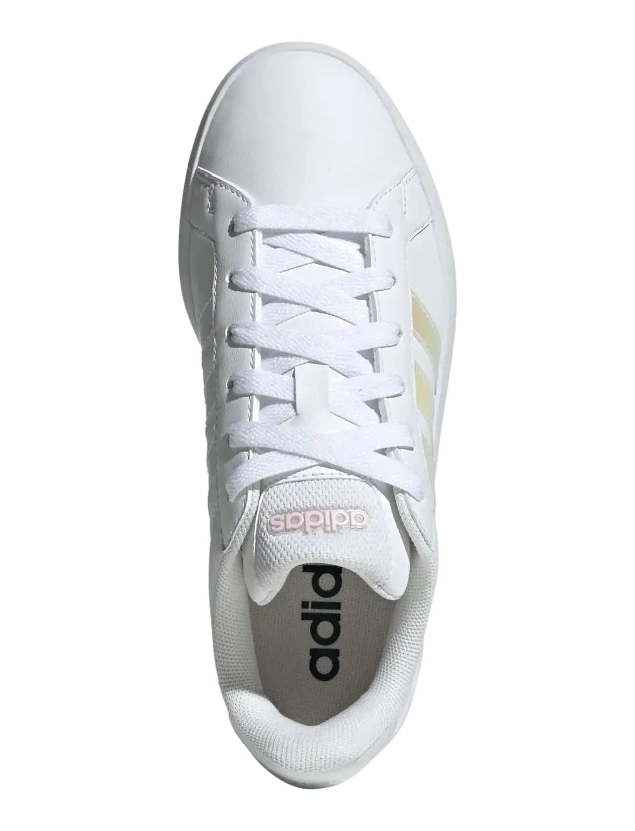 adidas Sportswear - GRAND COURT 3.0 J - lave sneakers - ftwwht/irides/almpnk - 4