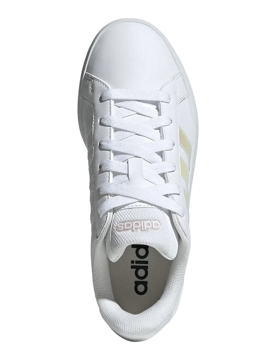 adidas Sportswear - GRAND COURT 3.0 J - lave sneakers - ftwwht/irides/almpnk - 4
