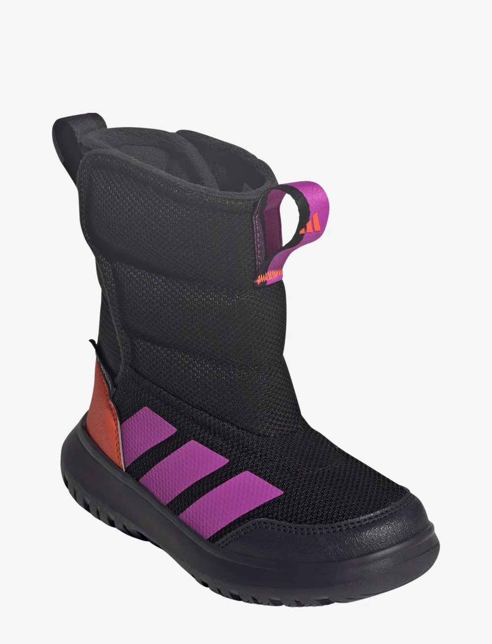 adidas Sportswear - Winterplay C - jalanõud - cblack/purbur/impora - 1