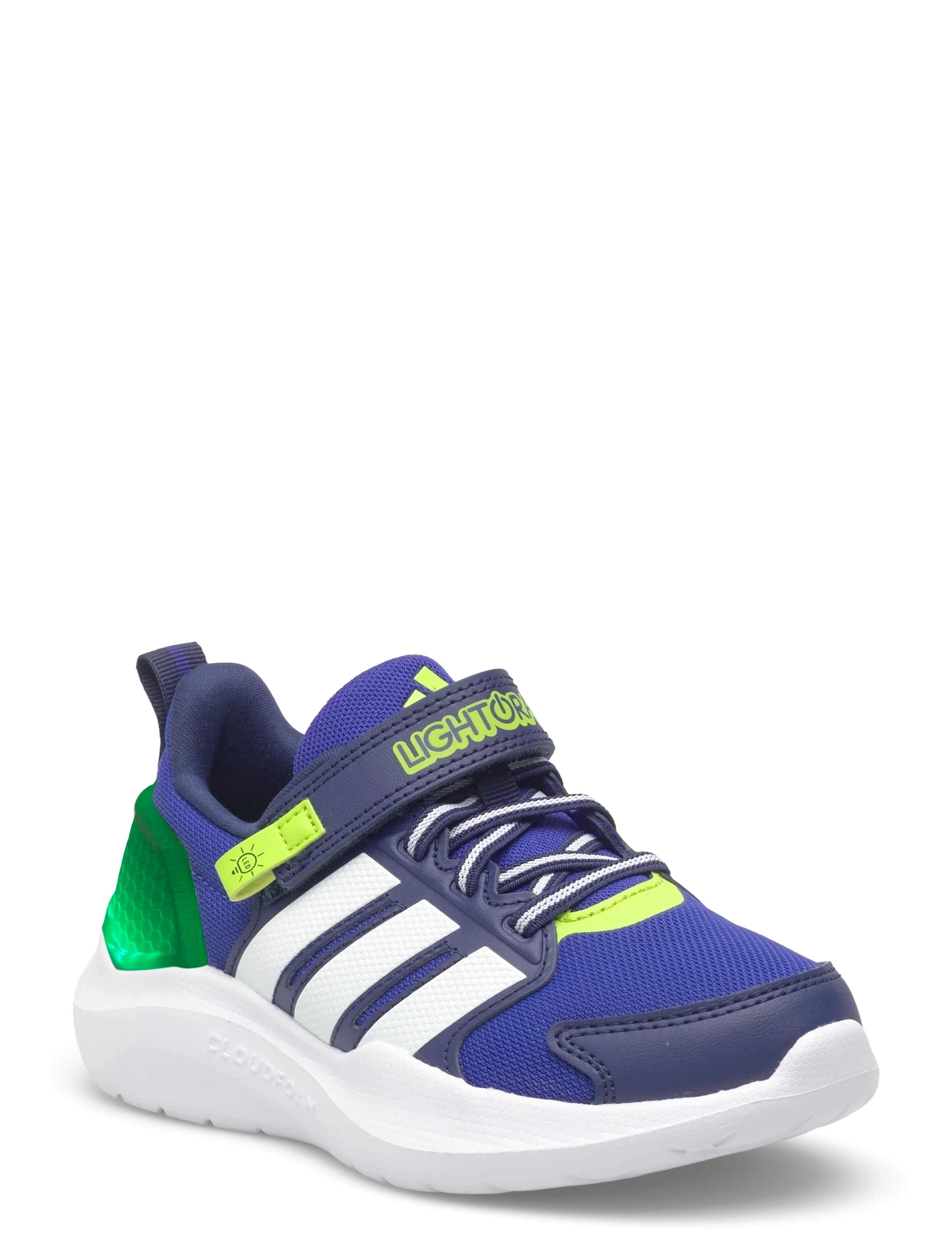 adidas Sportswear LIGHTORAMA RNR EL C - Schuhe - LUCBLU/FTWWHT/SSLIME / blue