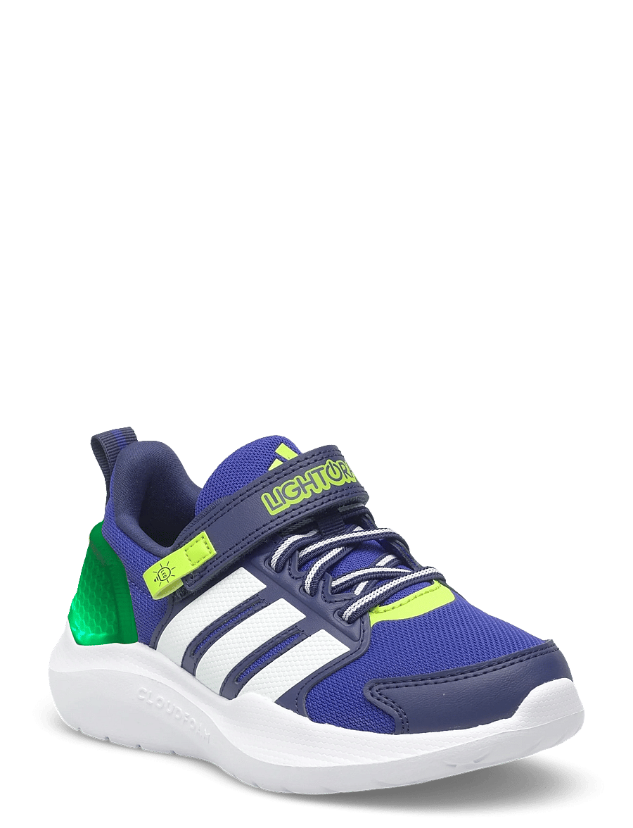 adidas Sportswear - LIGHTORAMA RNR EL C - niedriger schnitt - lucblu/ftwwht/sslime - 0