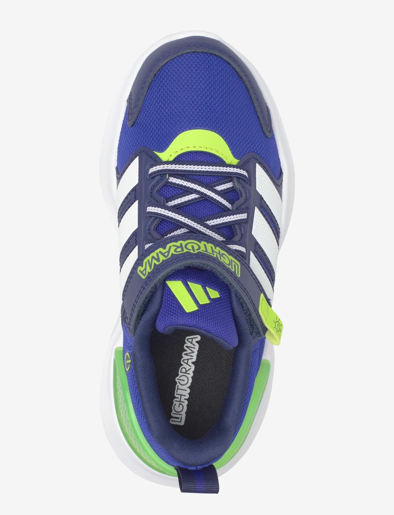 adidas Sportswear - LIGHTORAMA RNR EL C - lave sneakers - lucblu/ftwwht/sslime - 3
