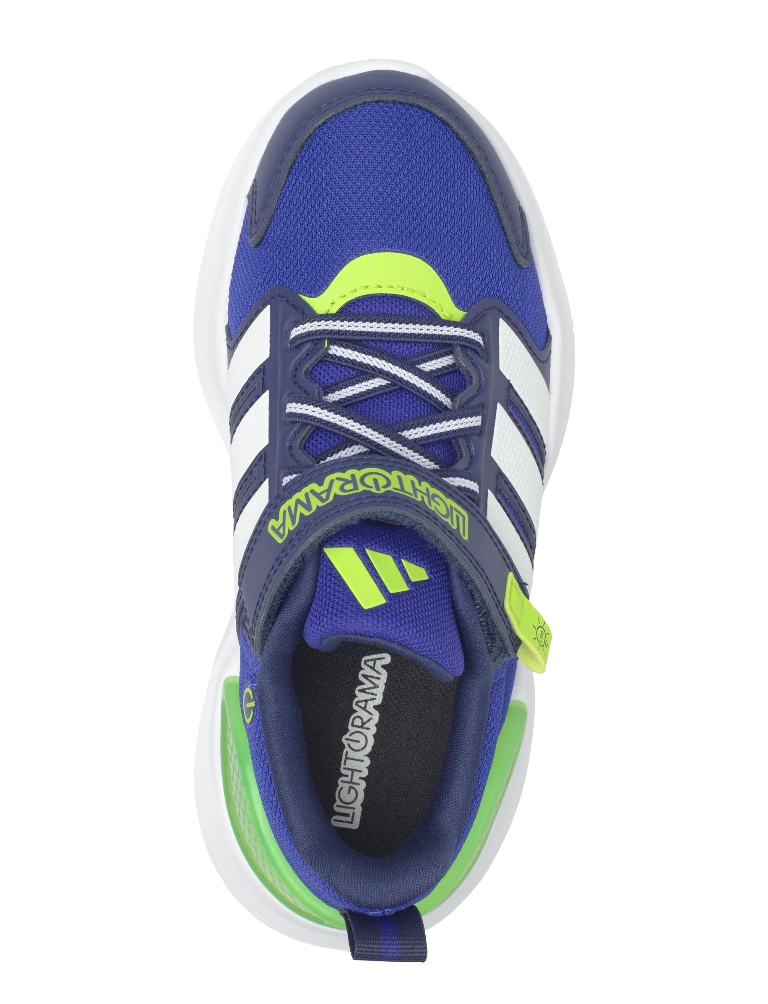 adidas Sportswear - LIGHTORAMA RNR EL C - lave sneakers - lucblu/ftwwht/sslime - 3