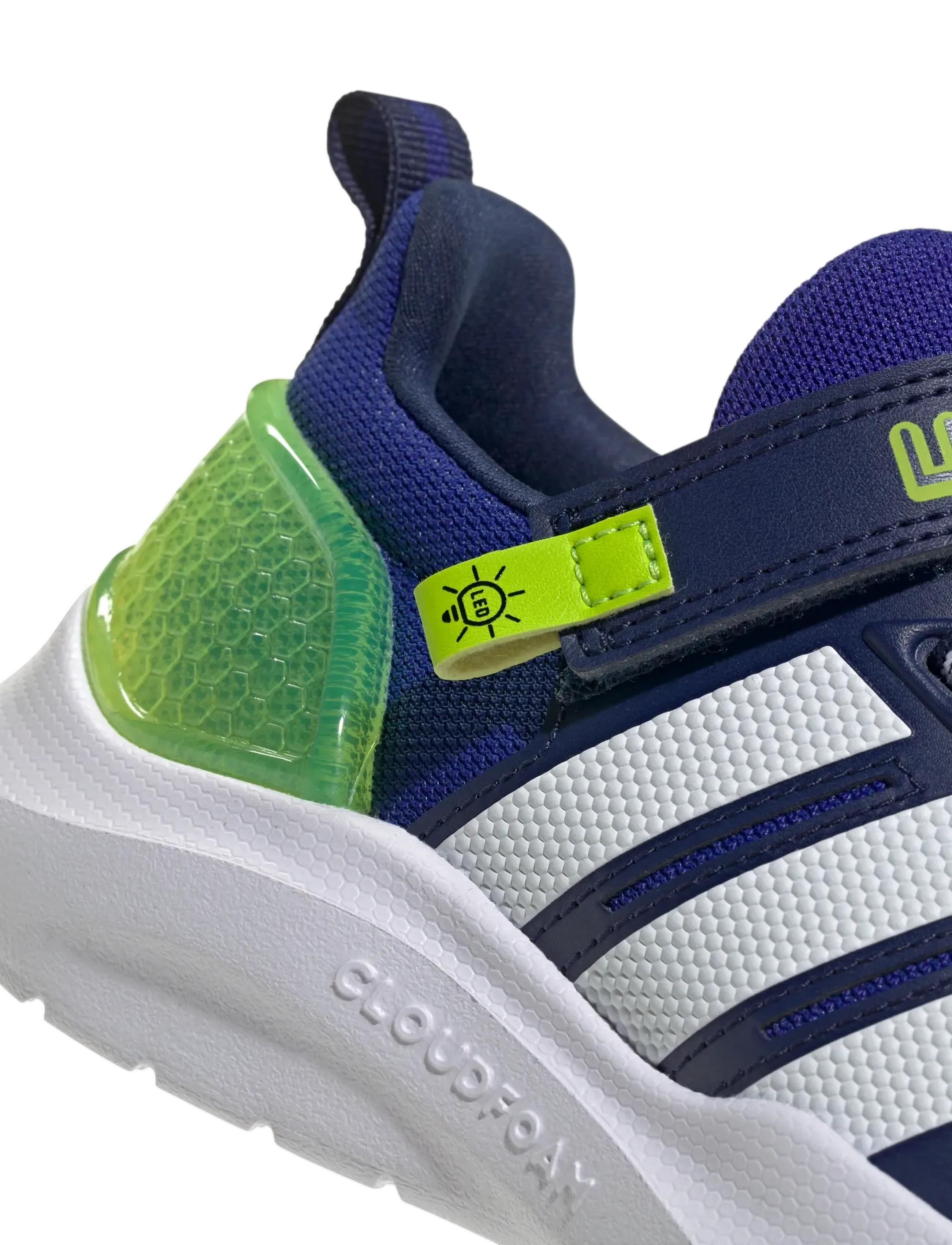 adidas Sportswear - LIGHTORAMA RNR EL C - lave sneakers - lucblu/ftwwht/sslime - 5