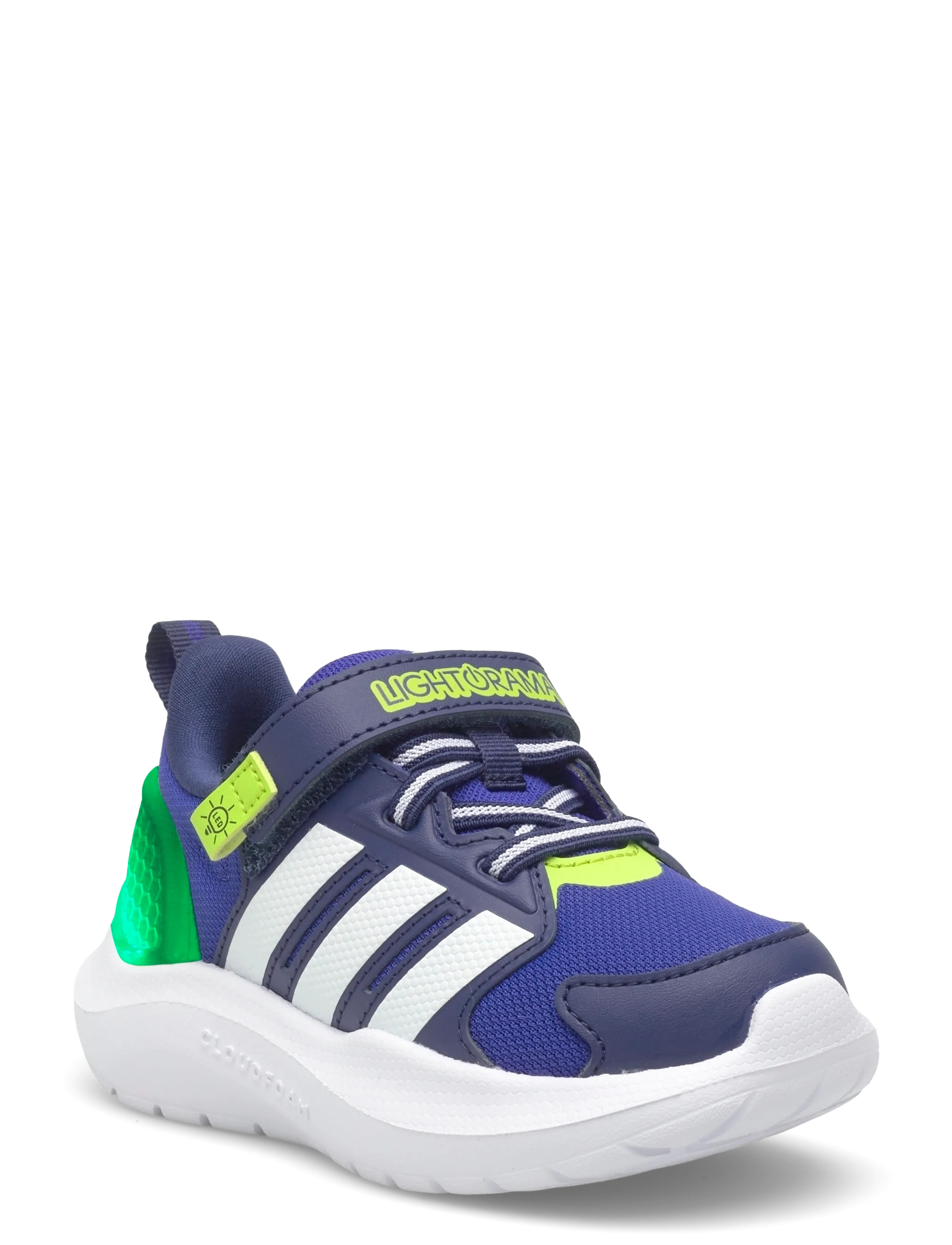 adidas Sportswear LIGHTORAMA RNR EL I - Sko - LUCBLU/FTWWHT/SSLIME / navy