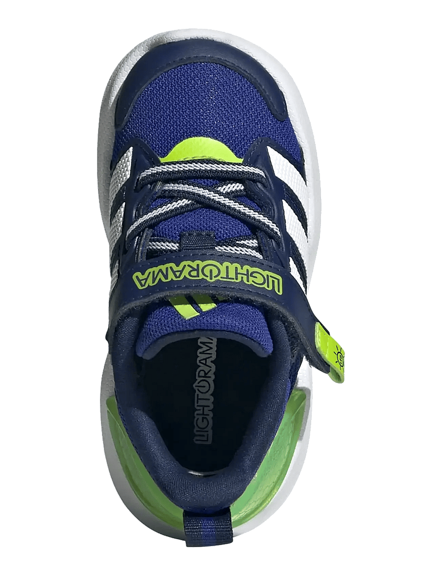 adidas Sportswear - LIGHTORAMA RNR EL I - niedriger schnitt - lucblu/ftwwht/sslime - 4