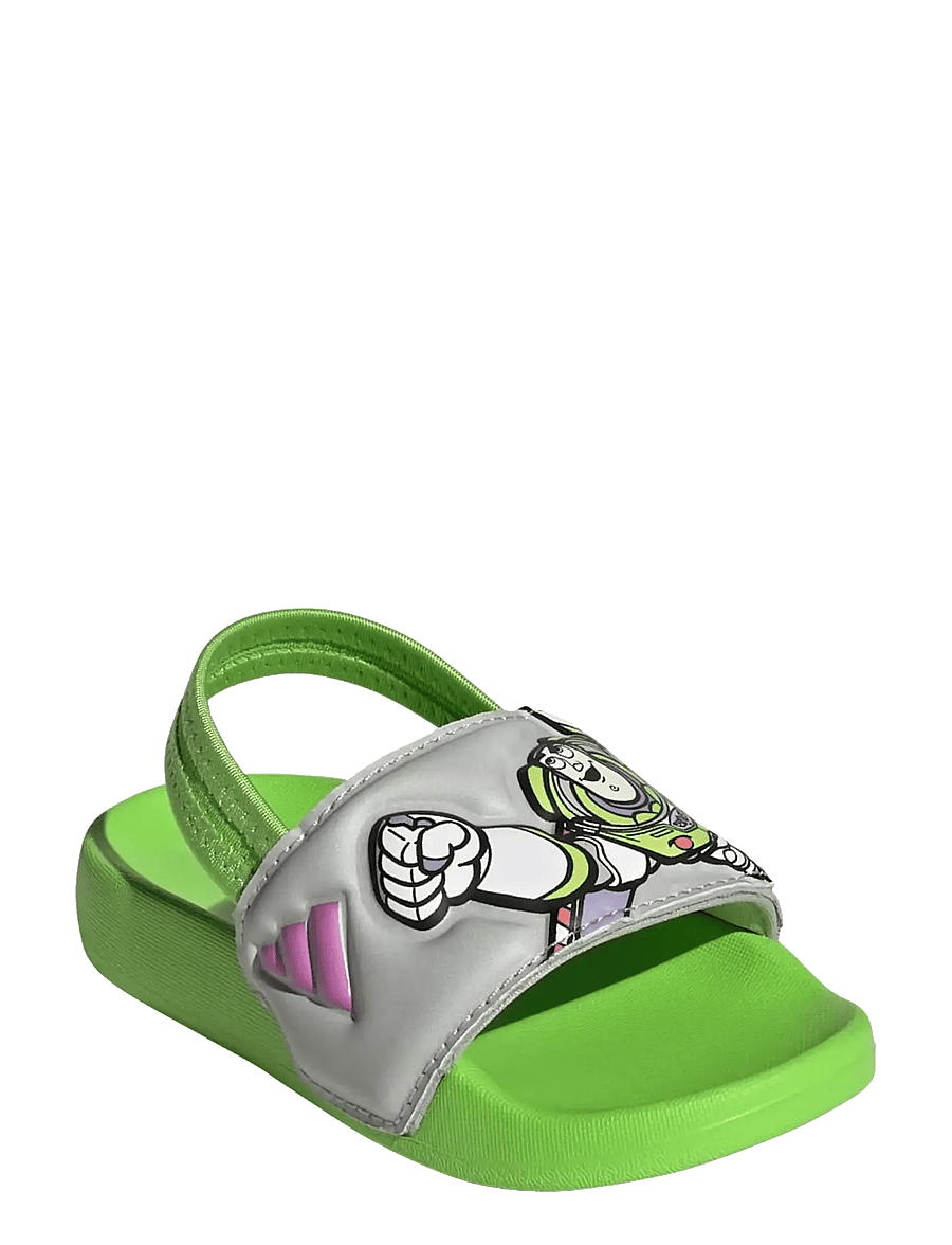 adidas Sportswear - ADILETTE ESTRAP BUZZ I - schuhe - sesogr/purbur/gretwo - 0