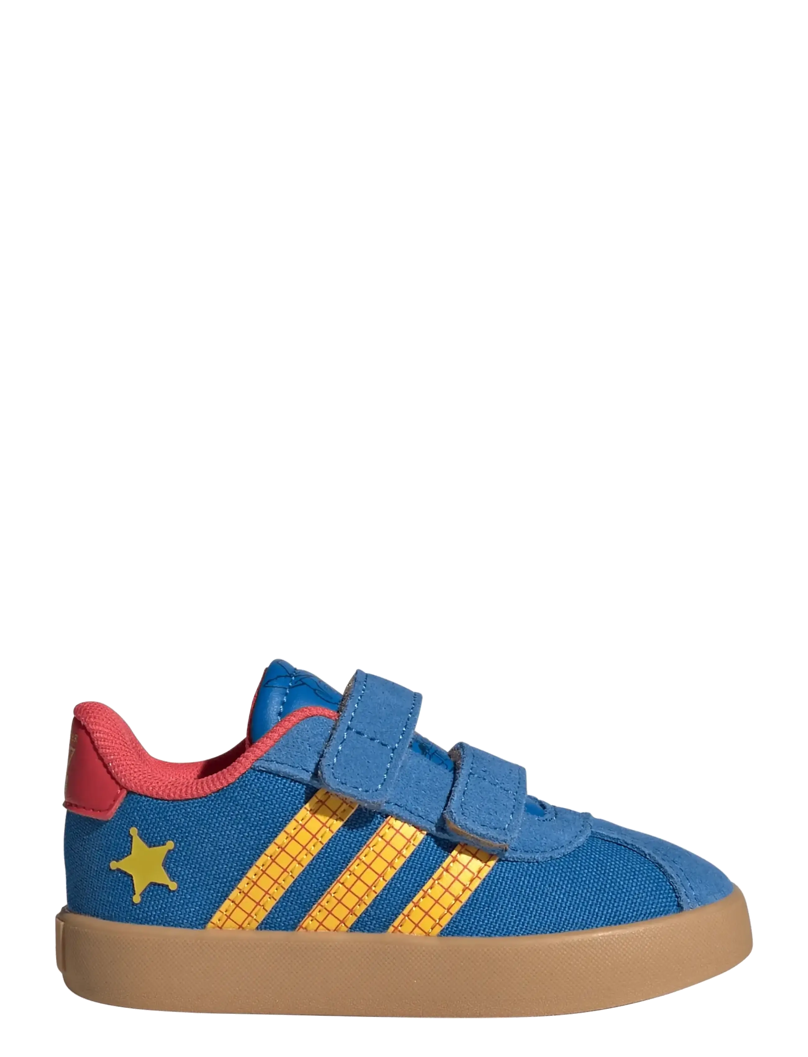 adidas Sportswear - VL COURT WOODY CF I - baskets basses - broyal/bogold/selure - 1