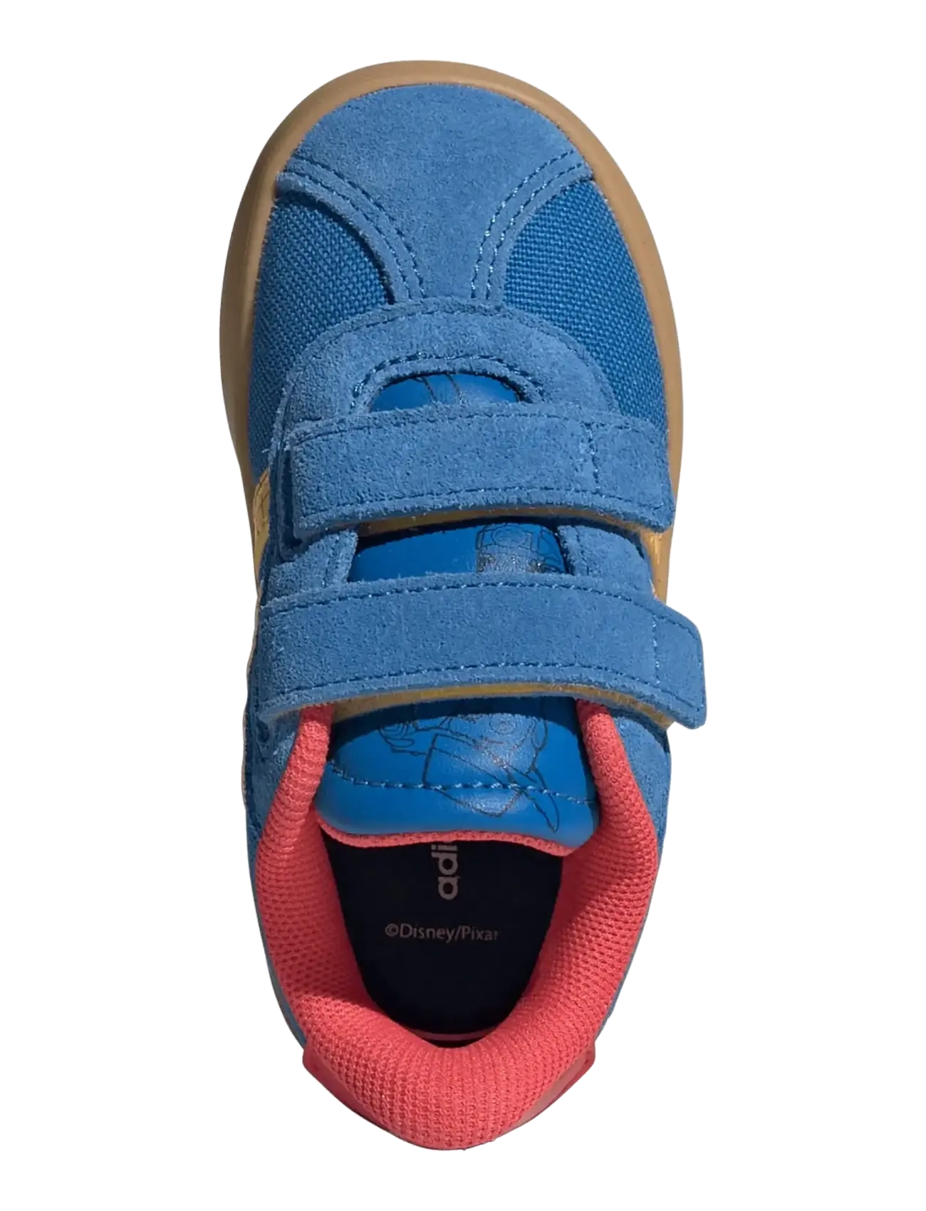 adidas Sportswear - VL COURT WOODY CF I - baskets basses - broyal/bogold/selure - 4