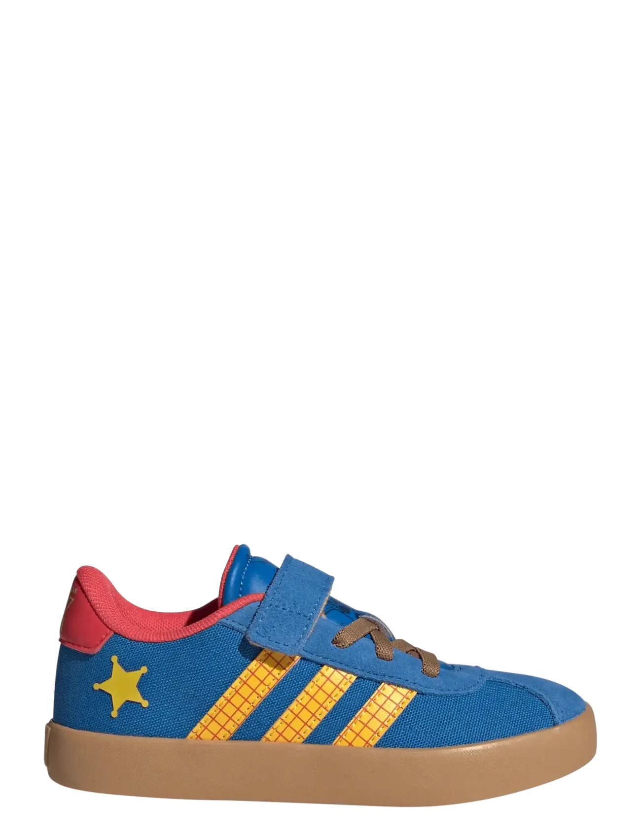 adidas Sportswear - VL COURT WOODY EL C - baskets basses - broyal/bogold/selure - 1