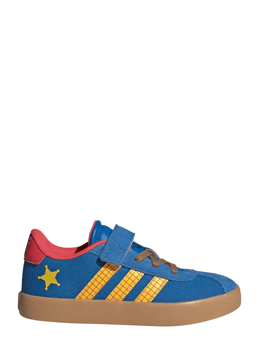 adidas Sportswear - VL COURT WOODY EL C - baskets basses - broyal/bogold/selure - 1