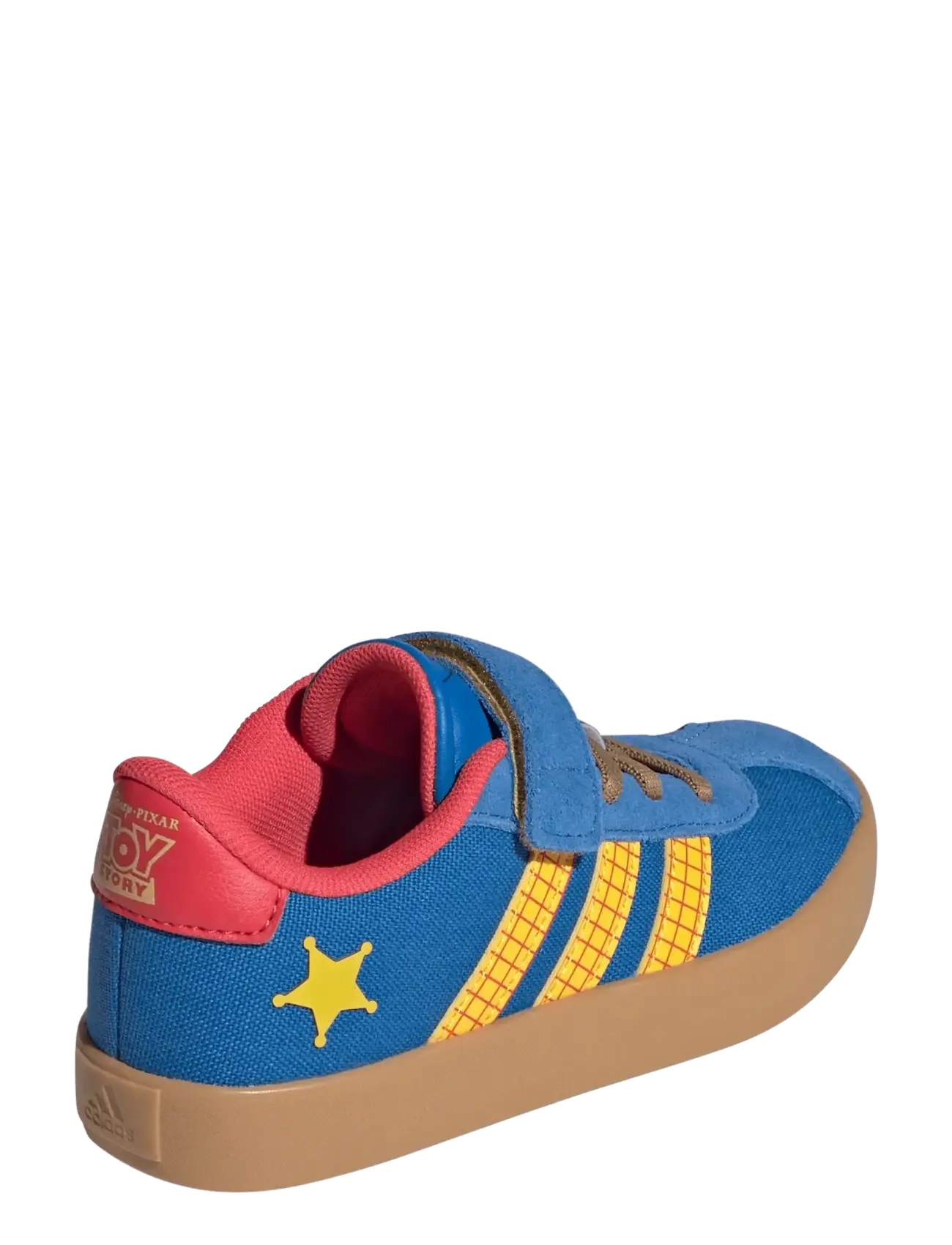 adidas Sportswear - VL COURT WOODY EL C - baskets basses - broyal/bogold/selure - 3