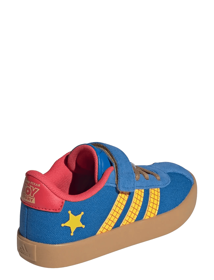 adidas Sportswear - VL COURT WOODY EL C - baskets basses - broyal/bogold/selure - 3