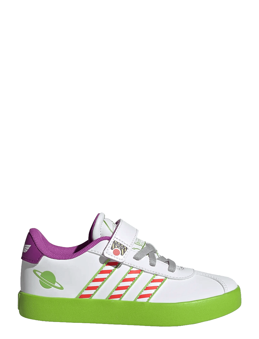 adidas Sportswear - VL COURT BUZZ EL C - kõrge säärega tossud - ftwwht/ftwwht/sesogr - 1