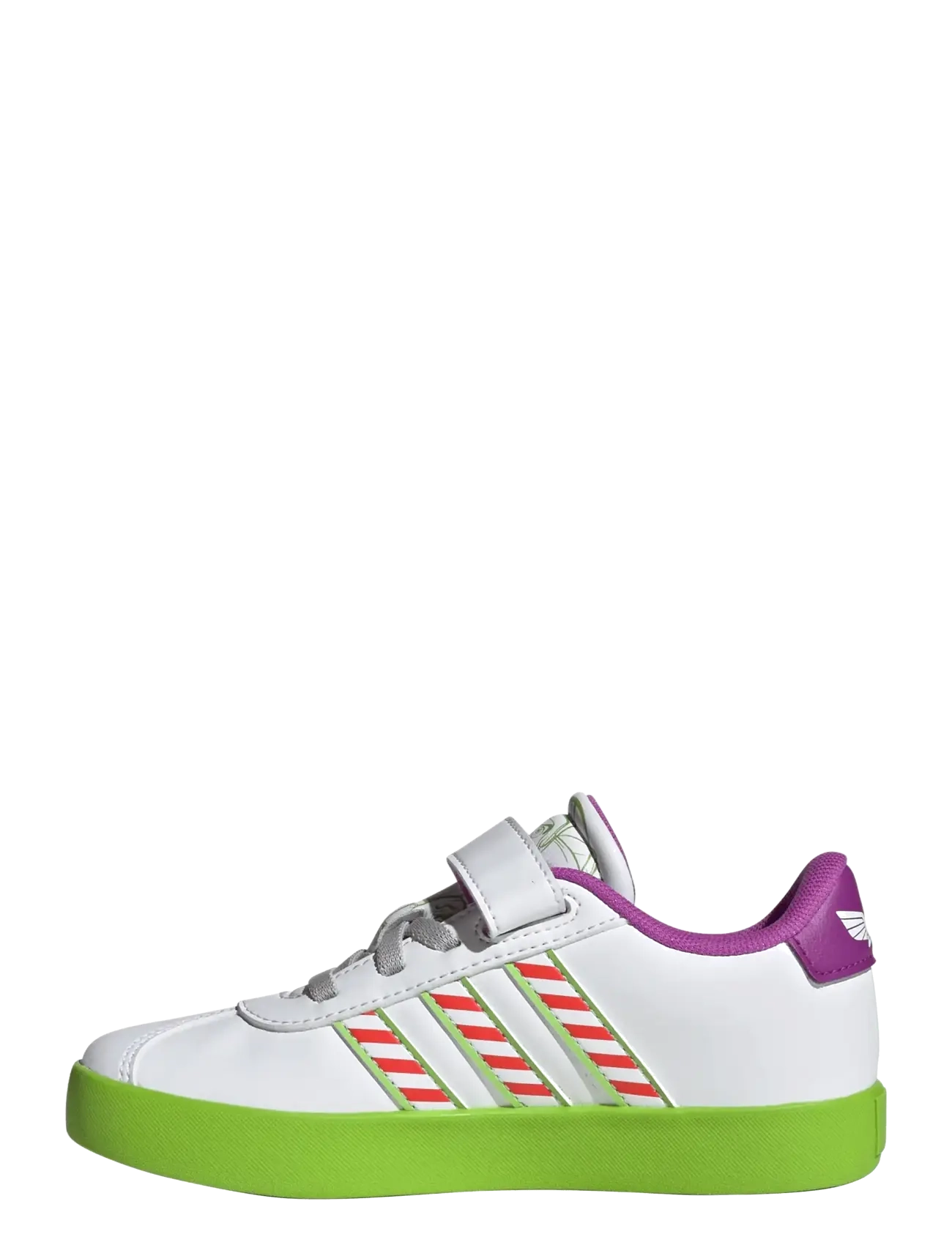 adidas Sportswear - VL COURT BUZZ  EL C - laisvalaikio batai žemu aulu - ftwwht/ftwwht/sesogr - 2