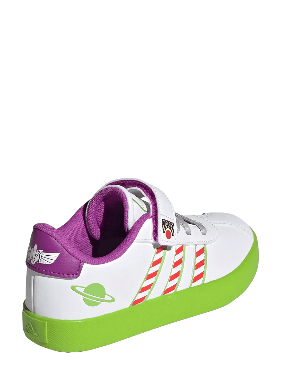 adidas Sportswear - VL COURT BUZZ EL C - kõrge säärega tossud - ftwwht/ftwwht/sesogr - 3