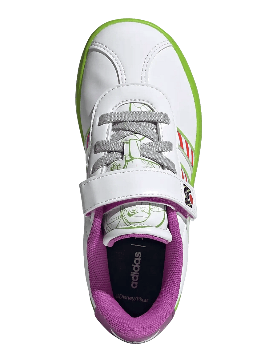 adidas Sportswear - VL COURT BUZZ EL C - kõrge säärega tossud - ftwwht/ftwwht/sesogr - 4