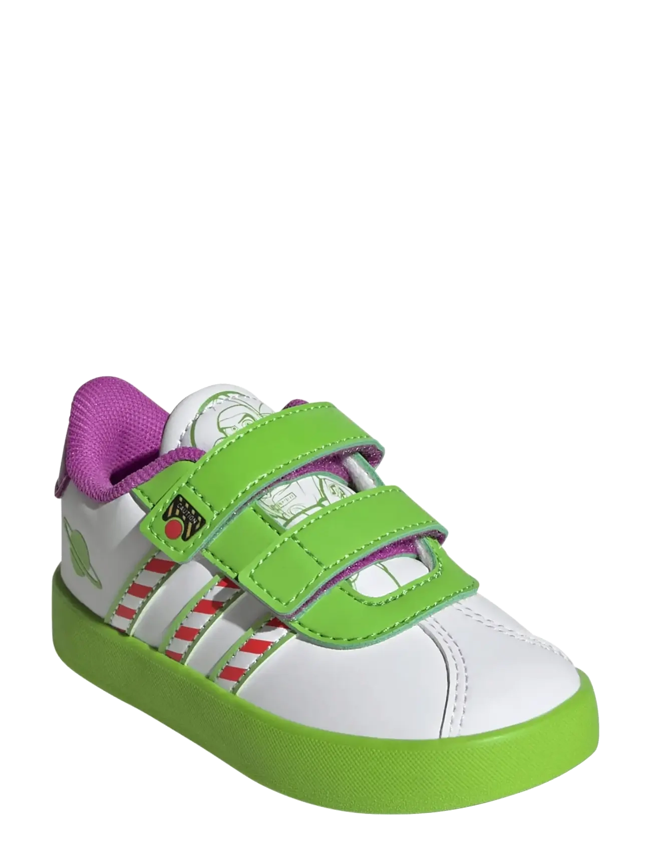 adidas Sportswear VL COURT BUZZ CF I - 4 for 3 - FTWWHT/FTWWHT/SESOGR / multi