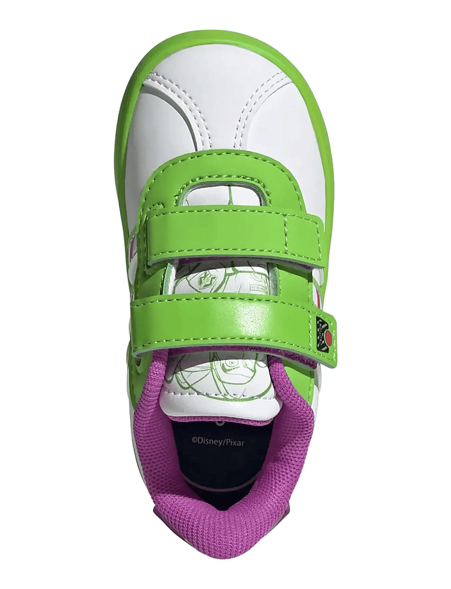 adidas Sportswear - VL COURT BUZZ CF I - laag sneakers - ftwwht/ftwwht/sesogr - 4