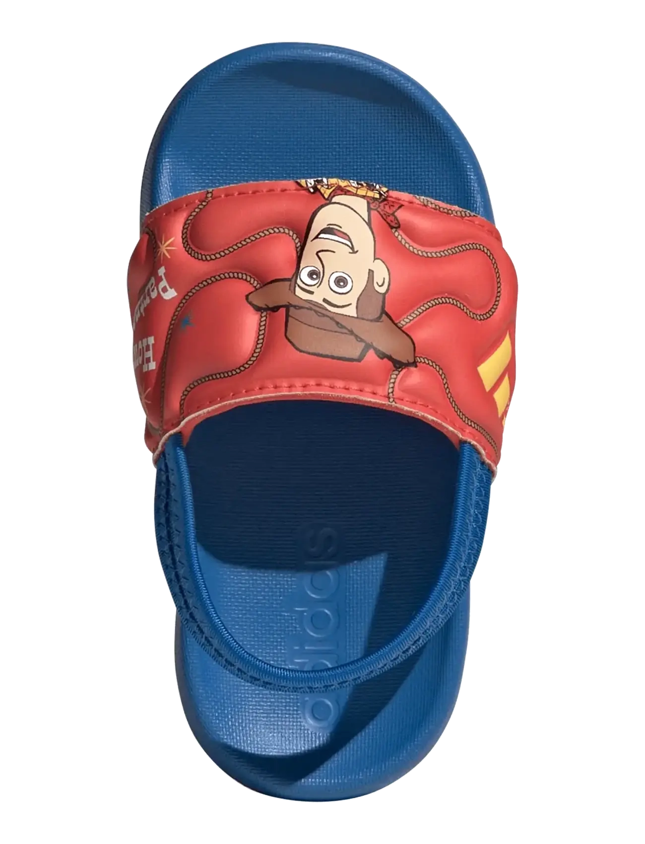 adidas Sportswear - ADILETTE ESTRAP WOODY I - glissières de piscine - broyal/bogold/selure - 4