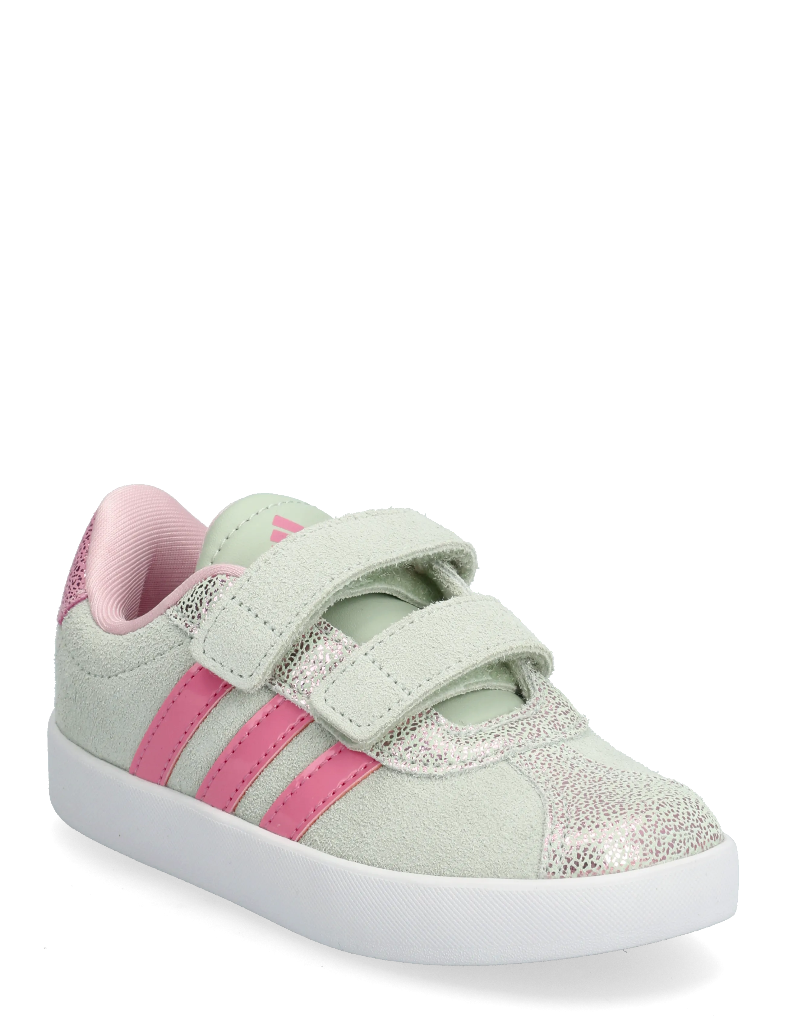 adidas Sportswear VL COURT 3.0 CF I - Schuhe - LINGRN/BLIPNK/CLPINK / multi