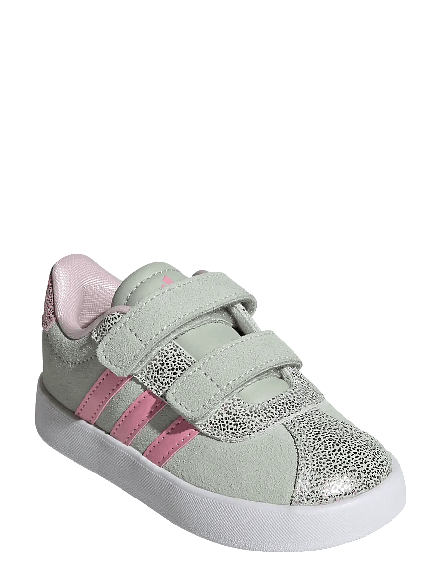 adidas Sportswear - VL COURT 3.0 CF I - przed kostkę - lingrn/blipnk/clpink - 0