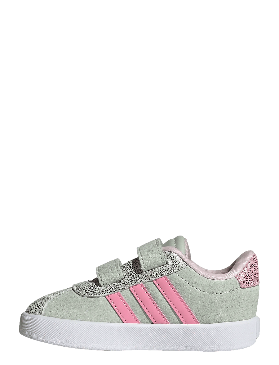 adidas Sportswear - VL COURT 3.0 CF I - przed kostkę - lingrn/blipnk/clpink - 2