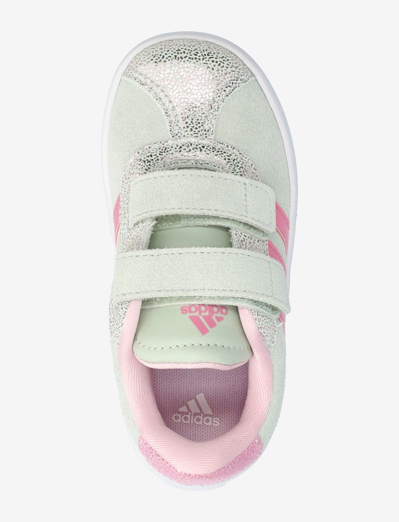 adidas Sportswear - VL COURT 3.0 CF I - niedriger schnitt - lingrn/blipnk/clpink - 3