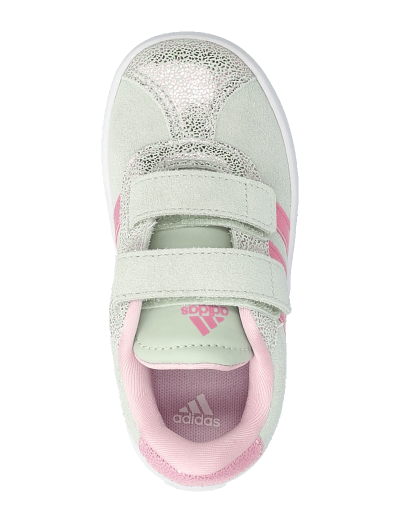 adidas Sportswear - VL COURT 3.0 CF I - niedriger schnitt - lingrn/blipnk/clpink - 3