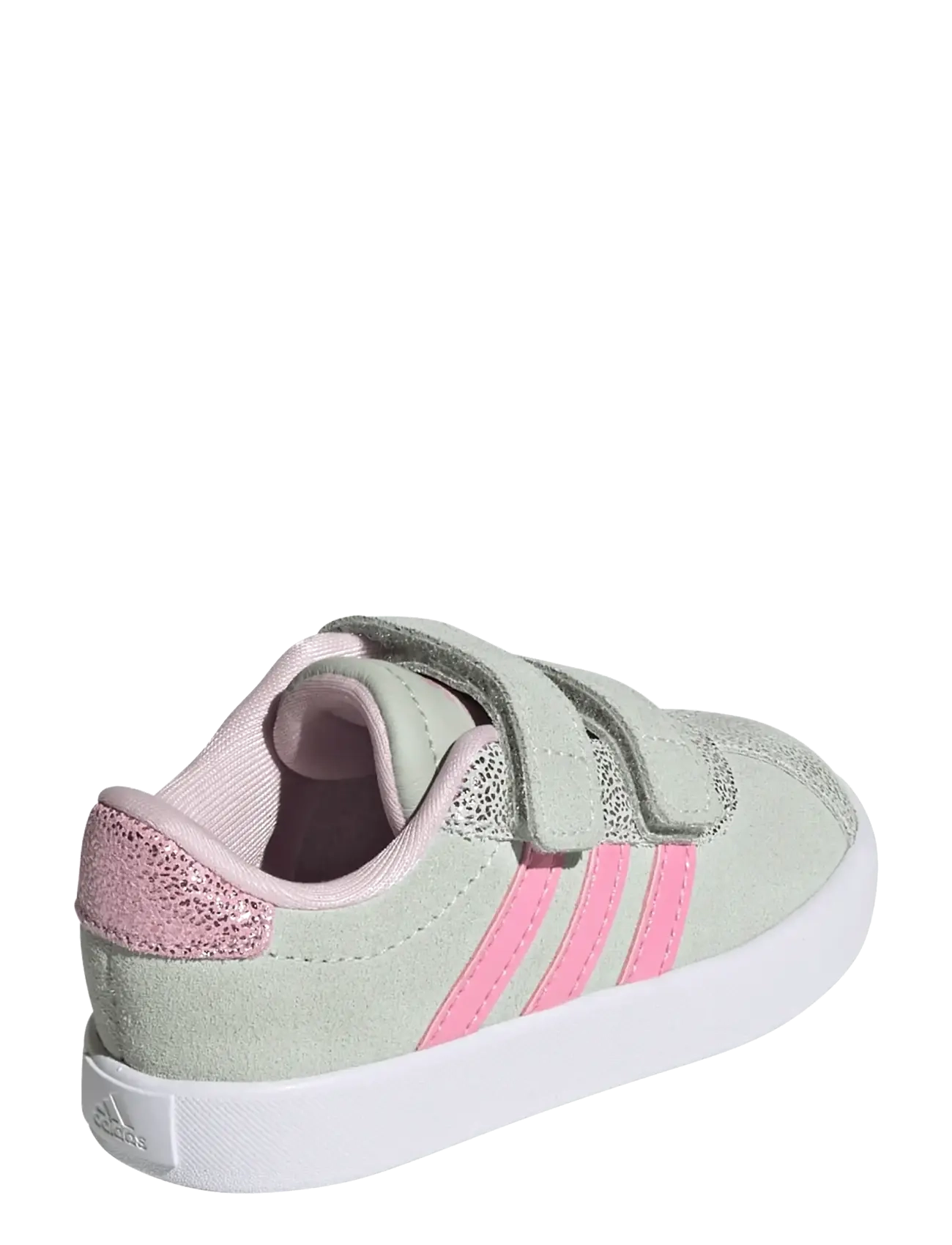 adidas Sportswear - VL COURT 3.0 CF I - lave sneakers - lingrn/blipnk/clpink - 3