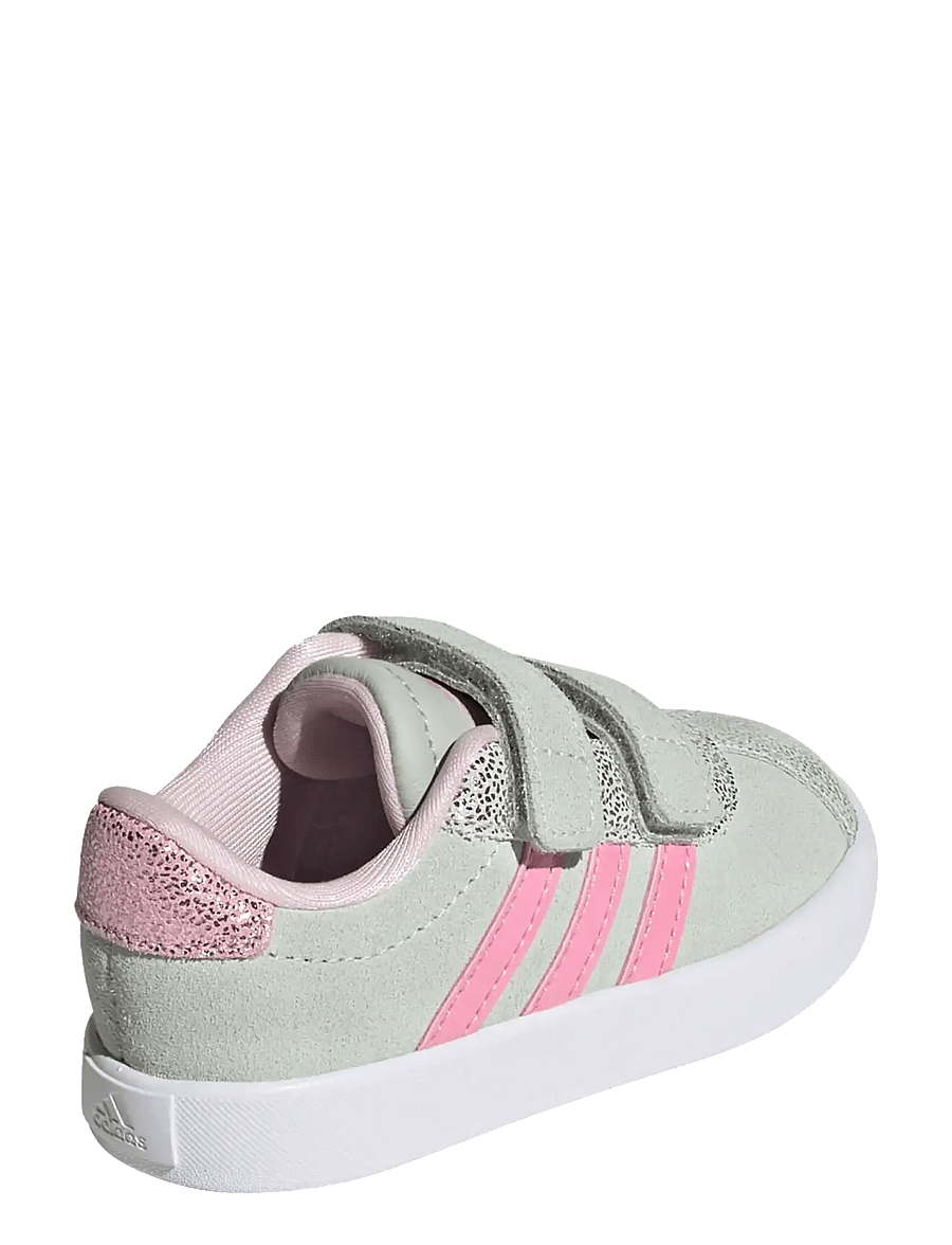 adidas Sportswear - VL COURT 3.0 CF I - przed kostkę - lingrn/blipnk/clpink - 3