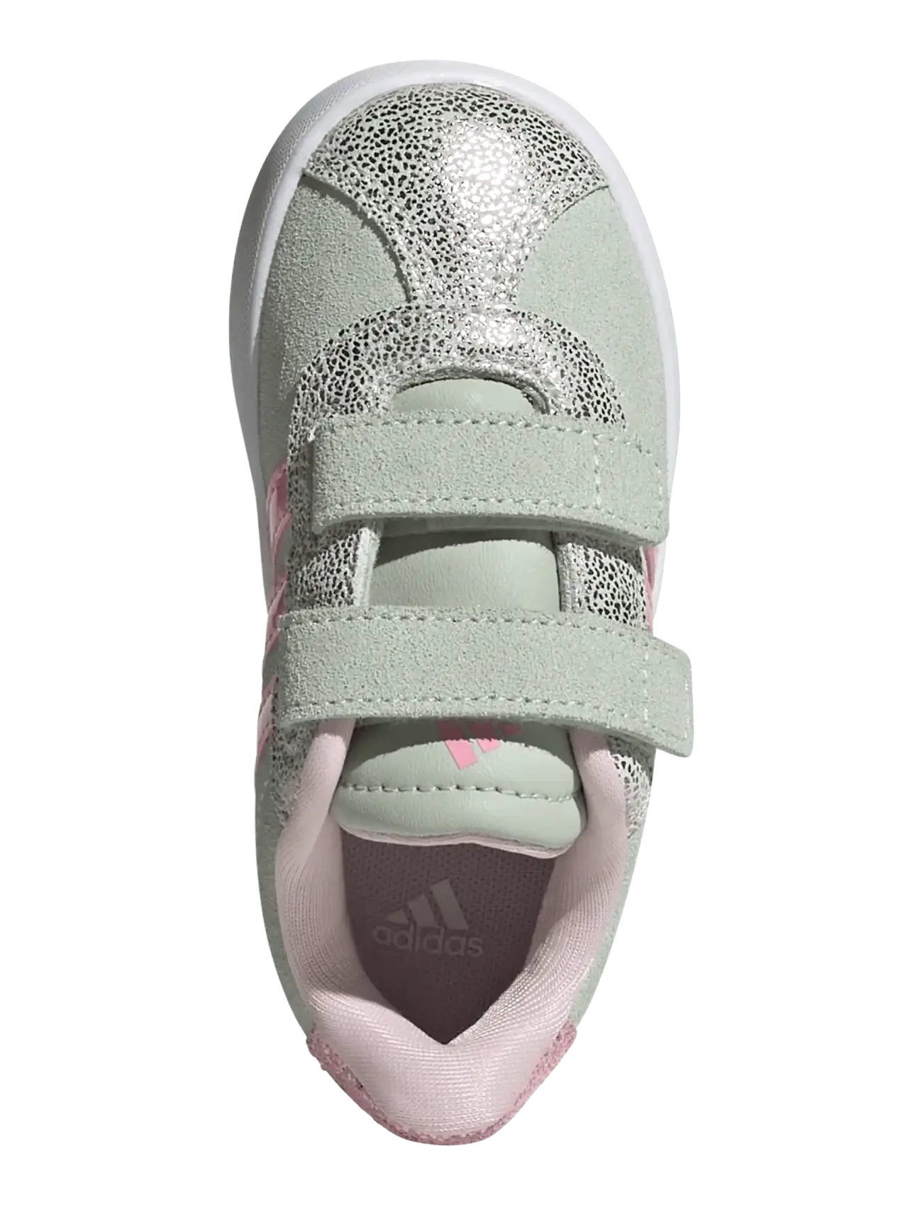 adidas Sportswear - VL COURT 3.0 CF I - lave sneakers - lingrn/blipnk/clpink - 4