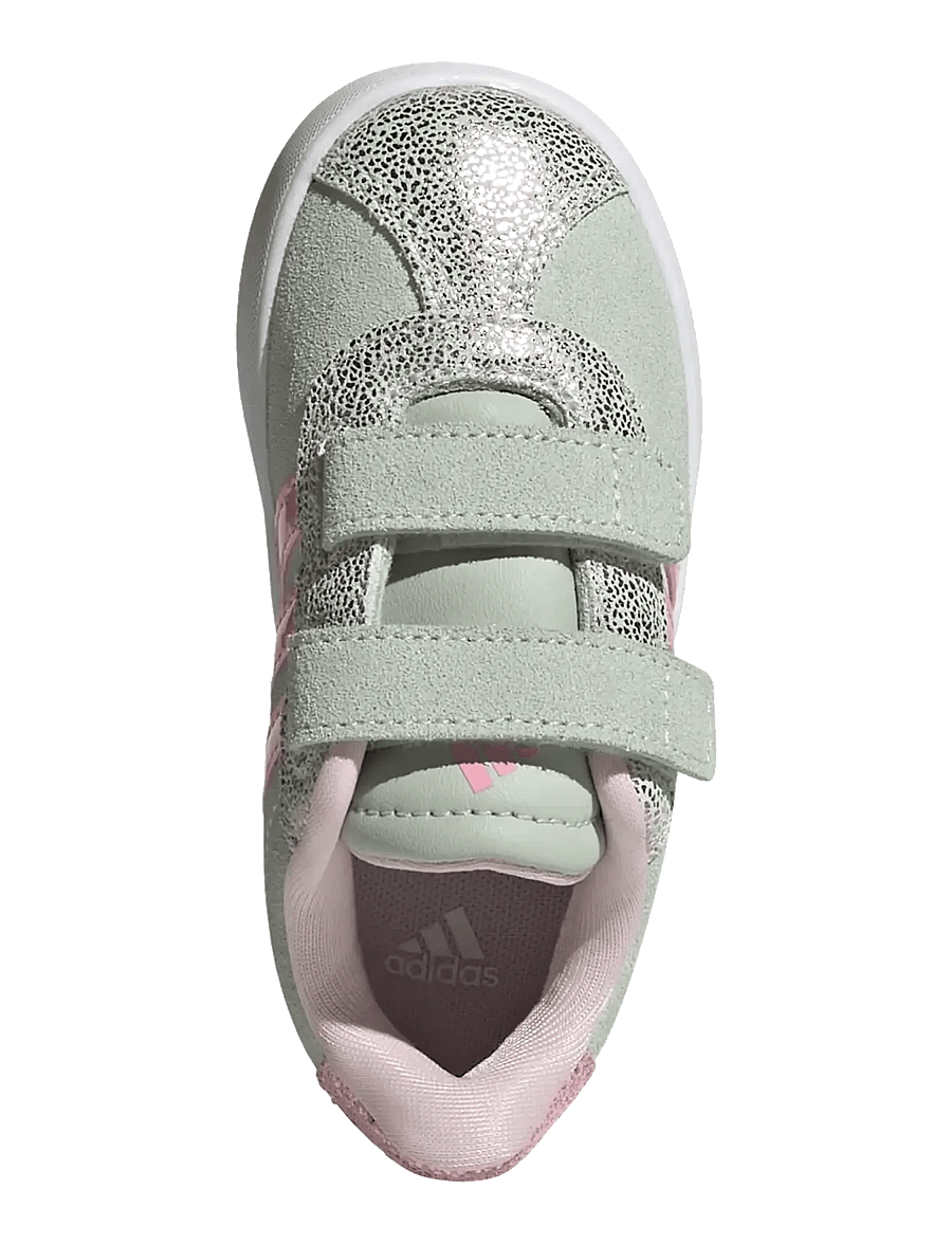 adidas Sportswear - VL COURT 3.0 CF I - przed kostkę - lingrn/blipnk/clpink - 4