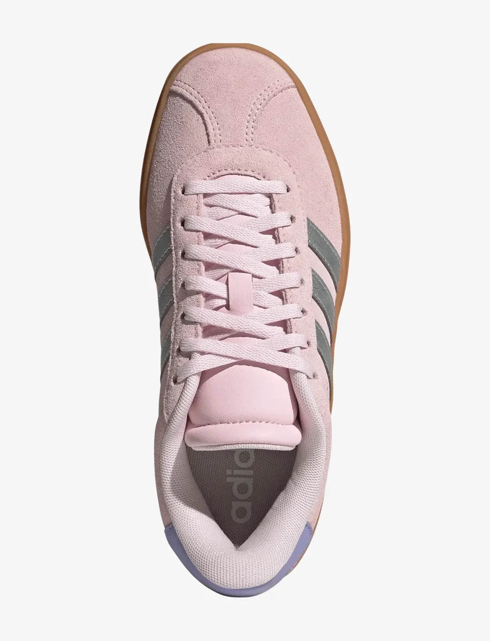 adidas Sportswear - VL COURT BOLD J - låga sneakers - clpink/silvmt/goldmt - 4