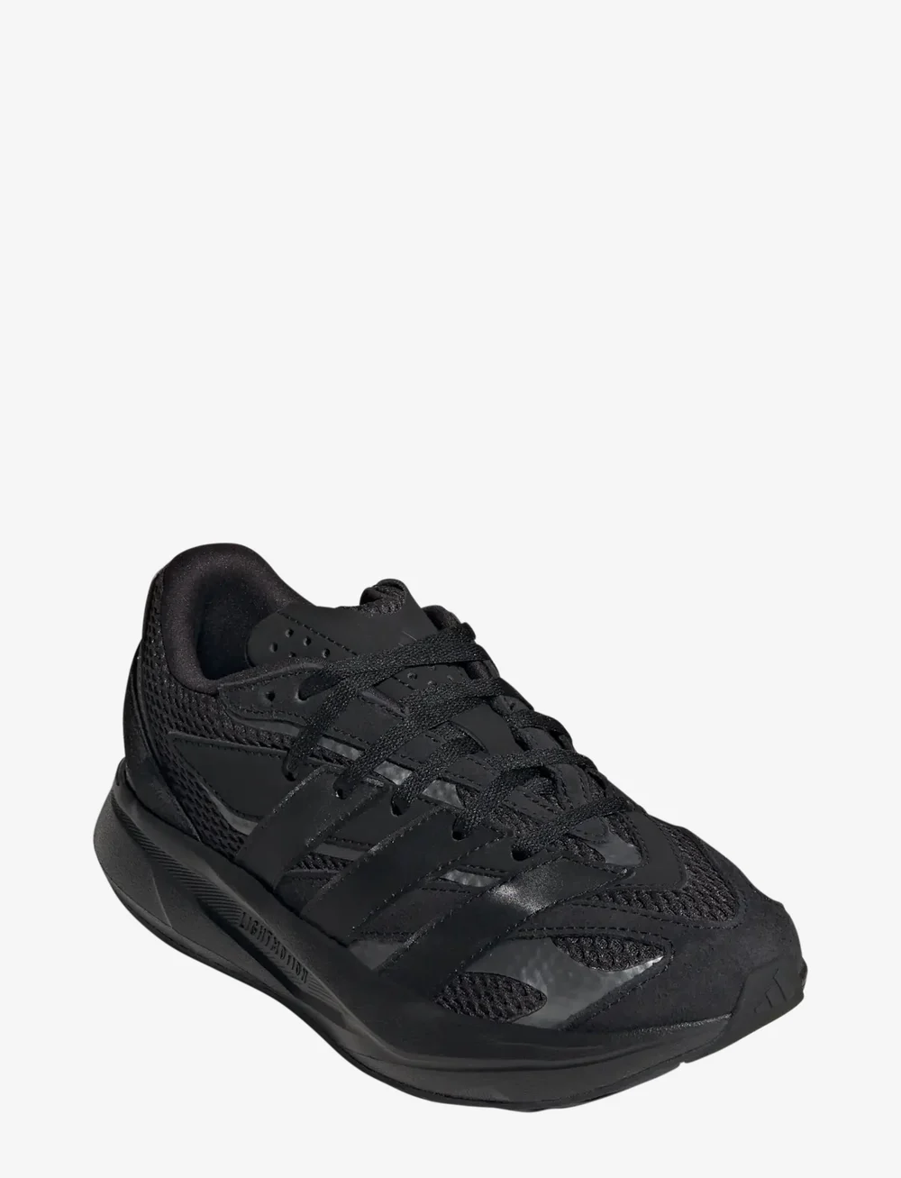 adidas Sportswear - LIGHTBLAZE J - niedriger schnitt - cblack/cblack/ironmt - 0