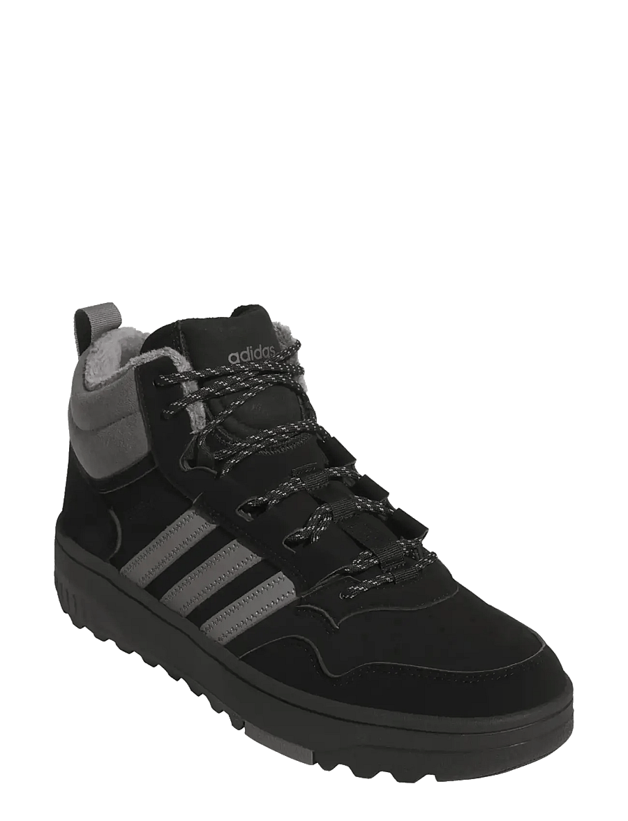 adidas Sportswear - HOOPS 4.0 MID WINTERIZED - madala säärega tossud - cblack/grefou/cblack - 0