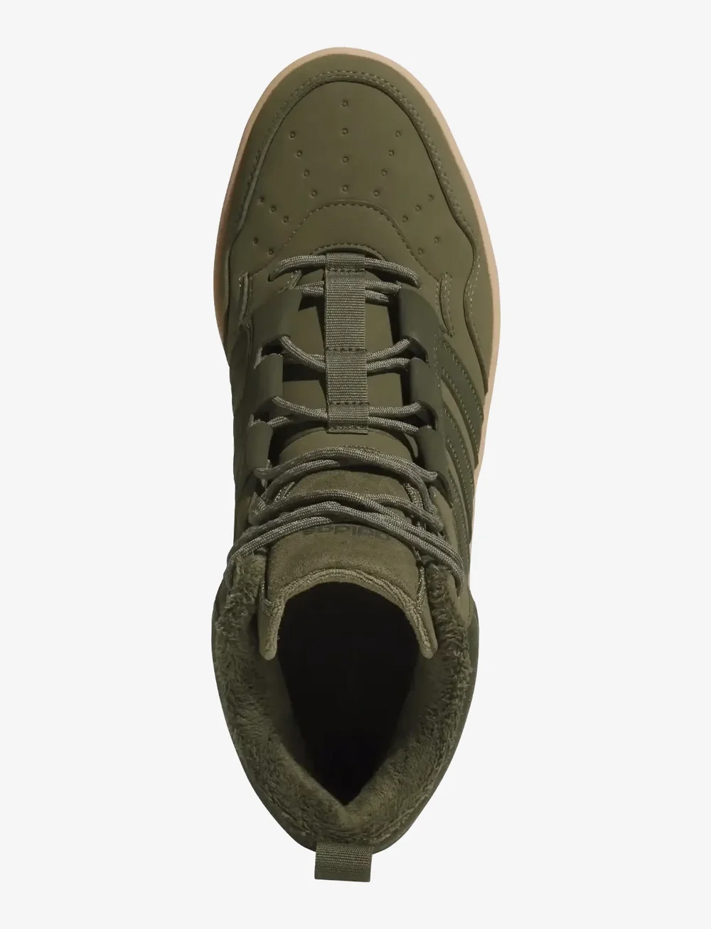 adidas Sportswear - HOOPS 4.0 MID WINTERIZED - vinterkängor - olistr/ngtcar/gum4 - 4