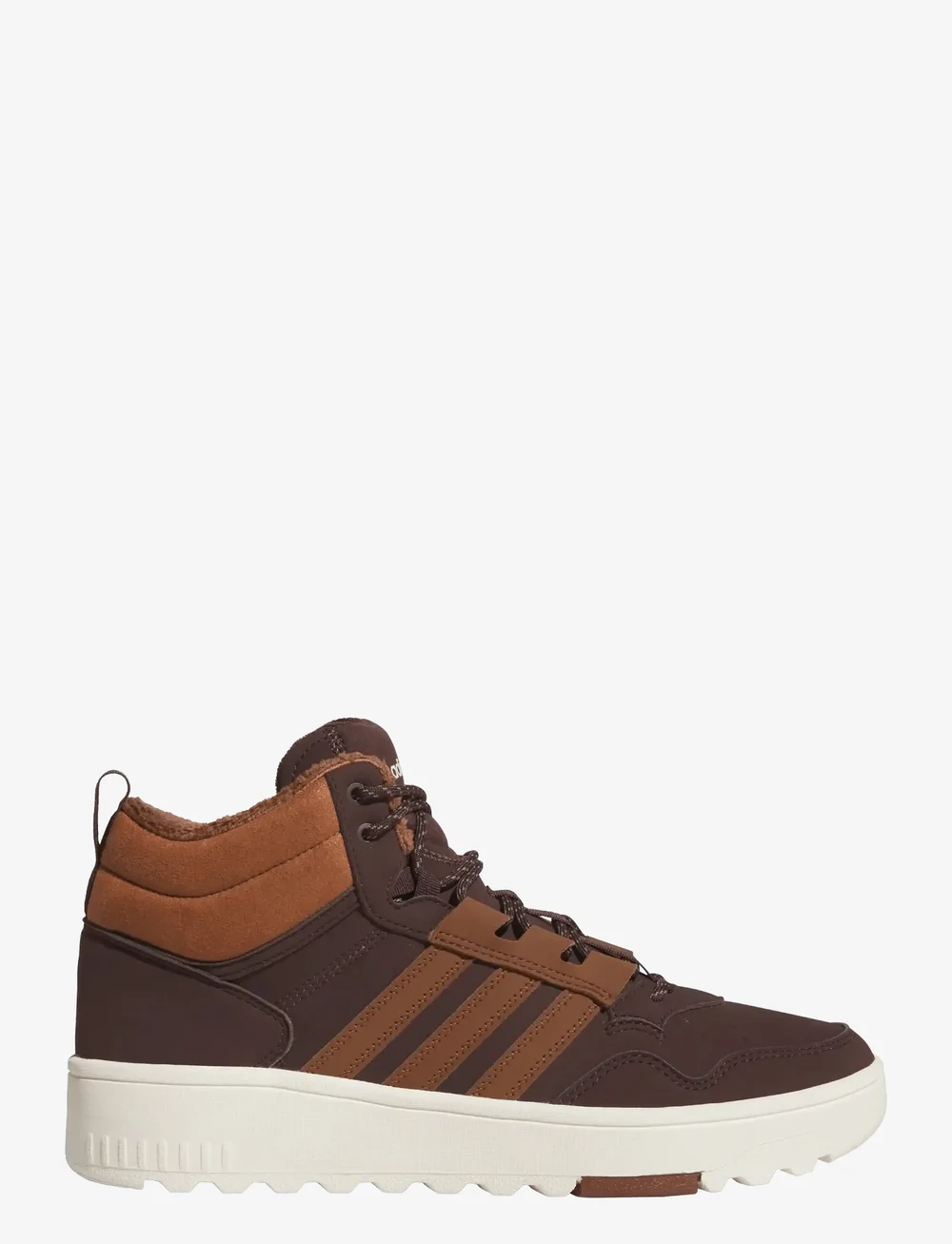 adidas Sportswear - HOOPS 4.0 MID WINTERIZED - vinterkängor - shabrn/supcol/owhite - 1