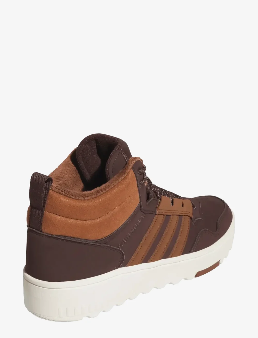 adidas Sportswear - HOOPS 4.0 MID WINTERIZED - vinterkängor - shabrn/supcol/owhite - 3