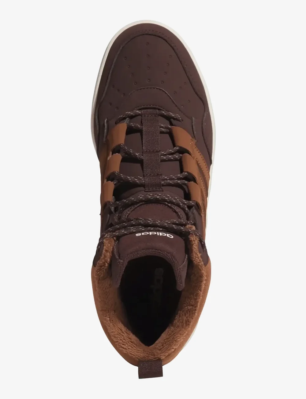 adidas Sportswear - HOOPS 4.0 MID WINTERIZED - vinterkängor - shabrn/supcol/owhite - 4