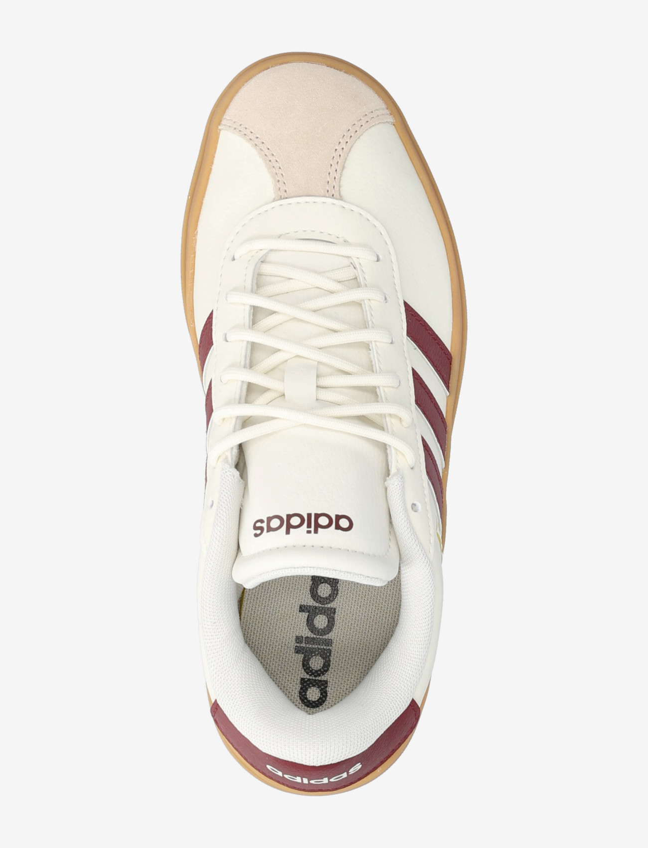 adidas Sportswear - VL COURT BOLD - låga sneakers - owhite/shared/crysan - 3