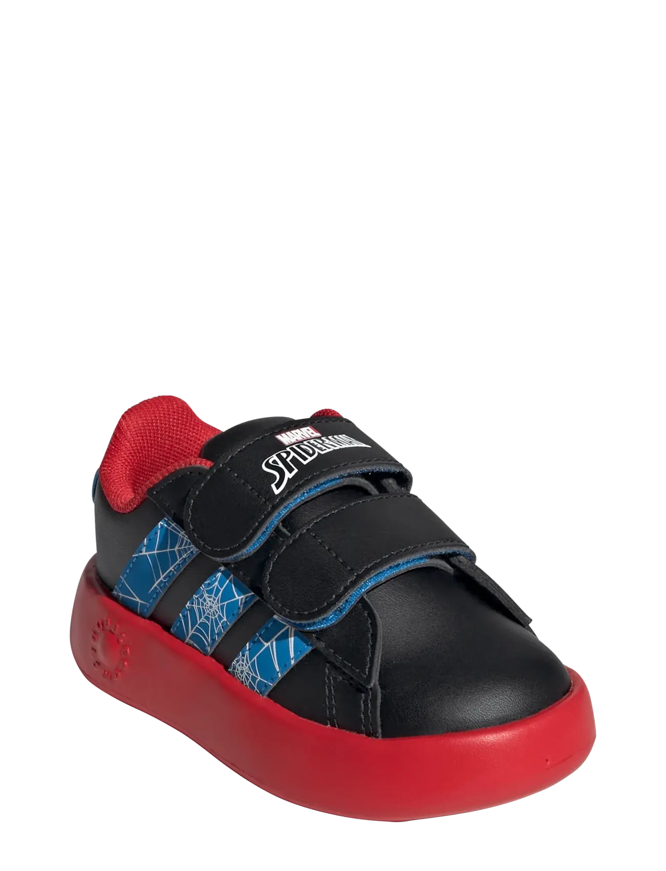 adidas Sportswear GRAND COURT SPIDER-MAN CF I - Schlägersportarten - CBLACK/BRBLUE/PURRUB / multi