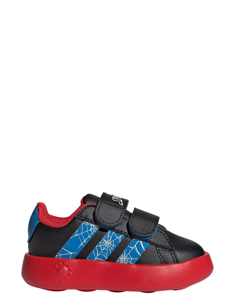 adidas Sportswear - GRAND COURT SPIDER-MAN CF I - ar zemu augšdaļu - cblack/brblue/purrub - 2