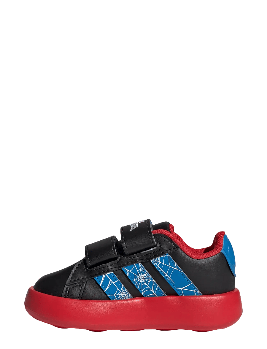 adidas Sportswear - GRAND COURT SPIDER-MAN CF I - baskets basses - cblack/brblue/purrub - 3