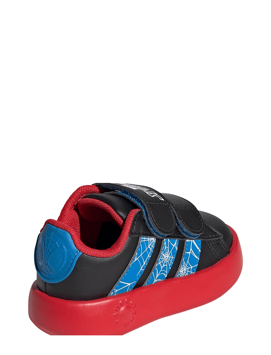 adidas Sportswear - GRAND COURT SPIDER-MAN CF I - baskets basses - cblack/brblue/purrub - 4