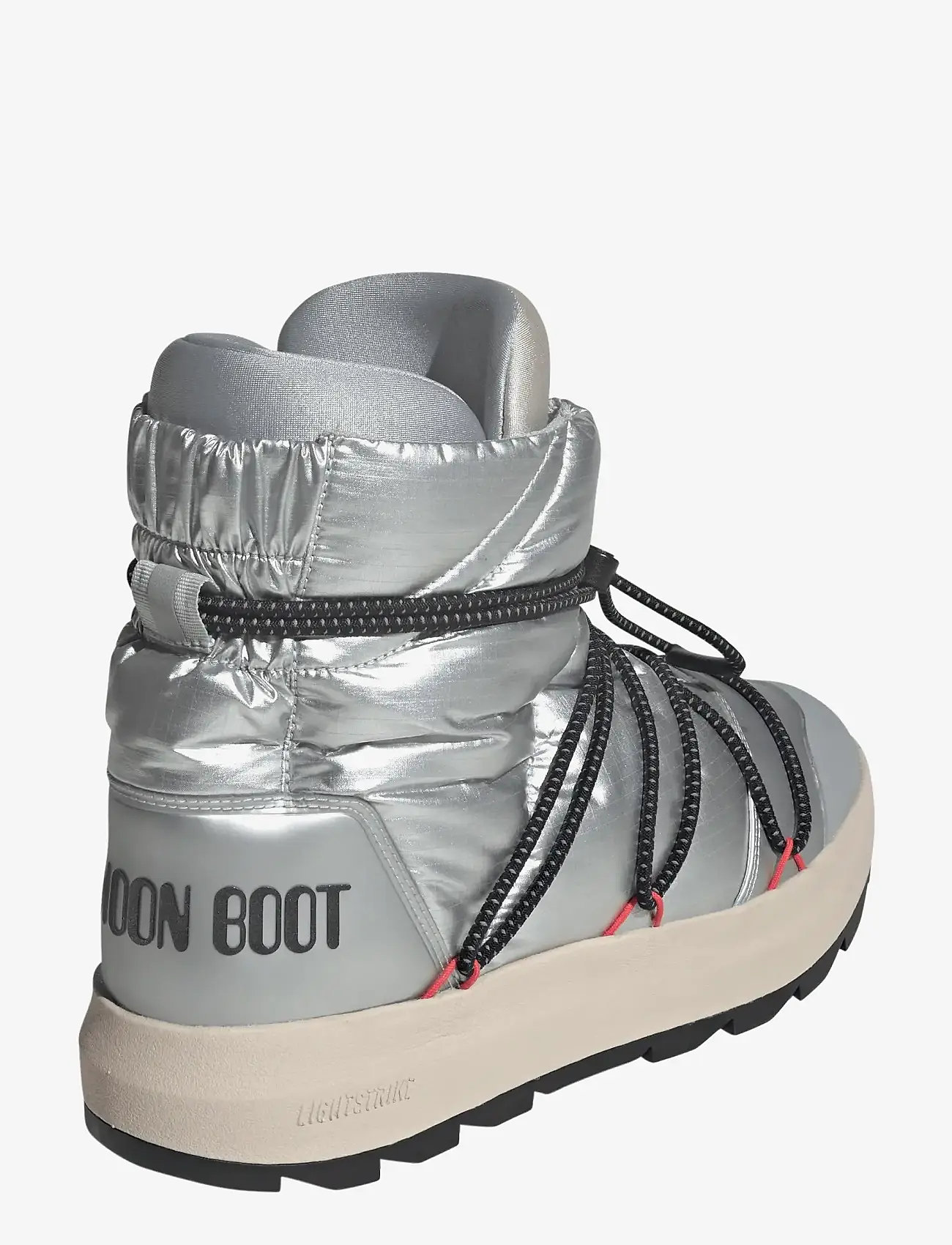 adidas Sportswear - ADIDAS X MOONBOOT ACE - vinterkängor - msilve/cblack/lucred - 3